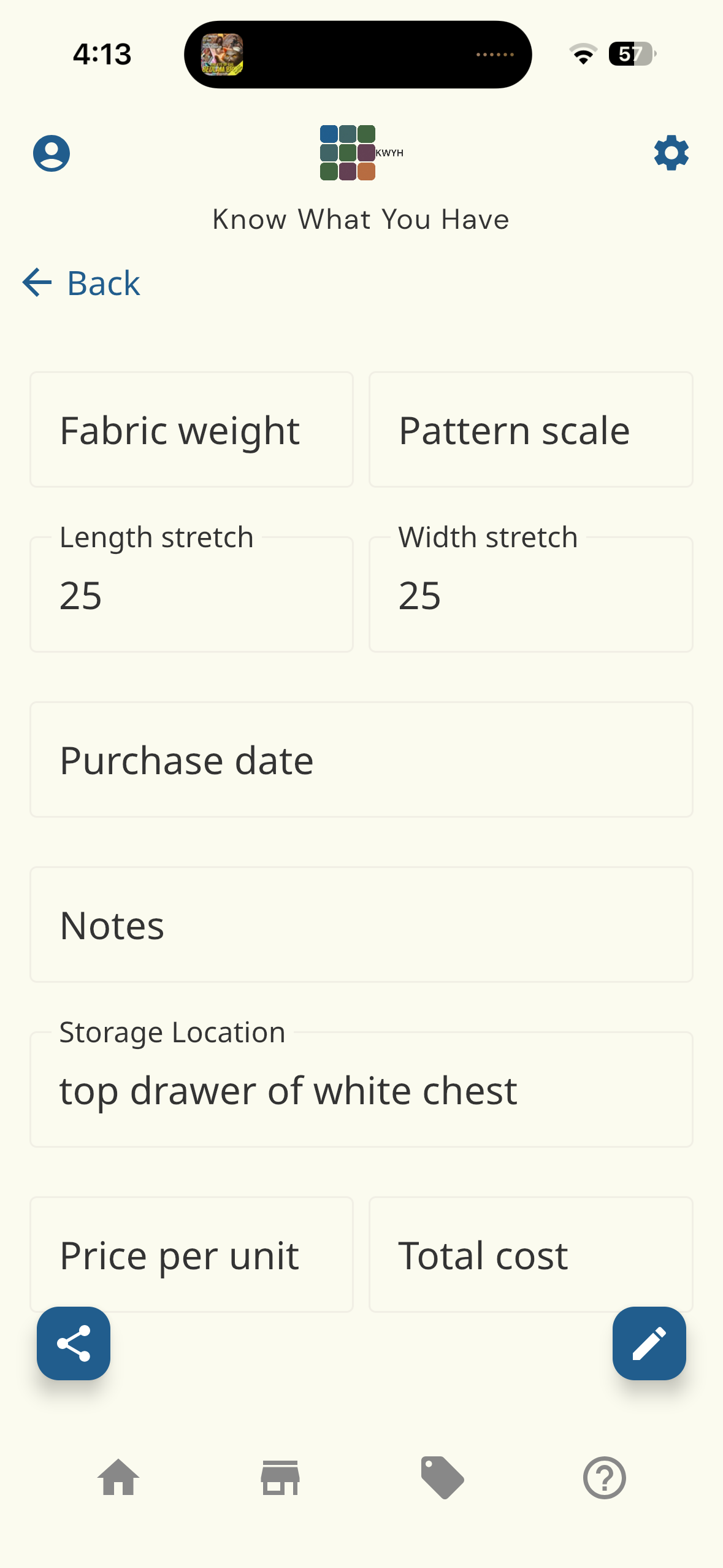 fabric screenshot